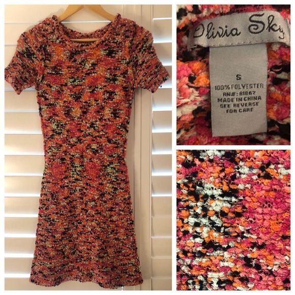 Olivia Sky Sweater Dress - Picture 2 of 10